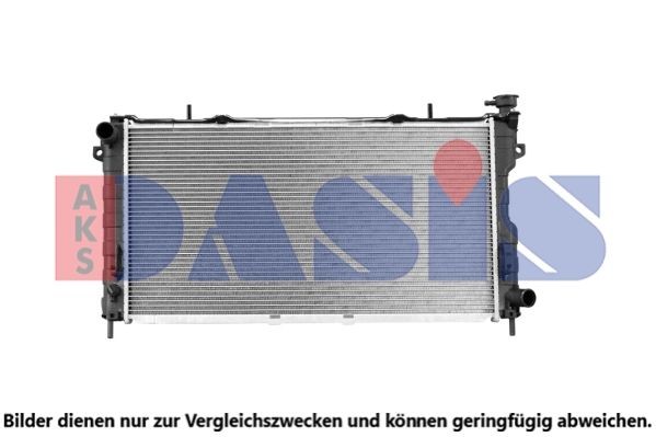 AKS DASIS 520043N Engine radiator 4809238AC