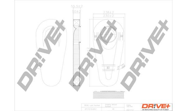 Dr!ve+ DP1110100257 Air filters BMW F10 520d 2.0 136 hp Diesel 2014 price