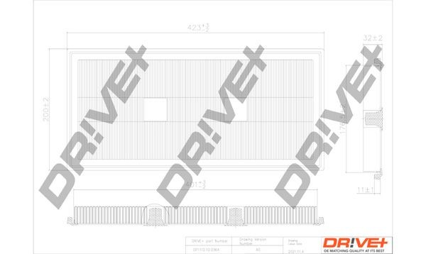 Dr!ve+ DP1110100364 Air filters W212 E 300 3.5 4-matic 252 hp Petrol 2014 price