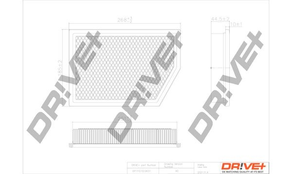 Dr!ve+ DP1110.10.0437 Air filter K52022378AB