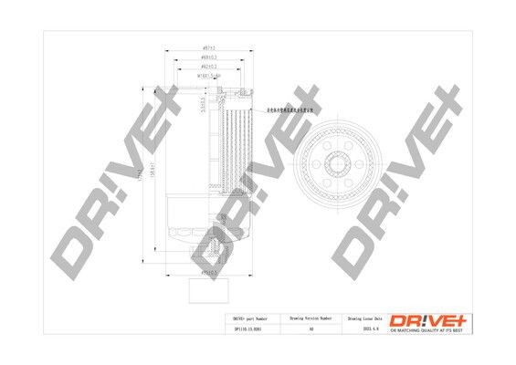 Dr!ve+ DP1110.13.0261 Fuel filter 190694