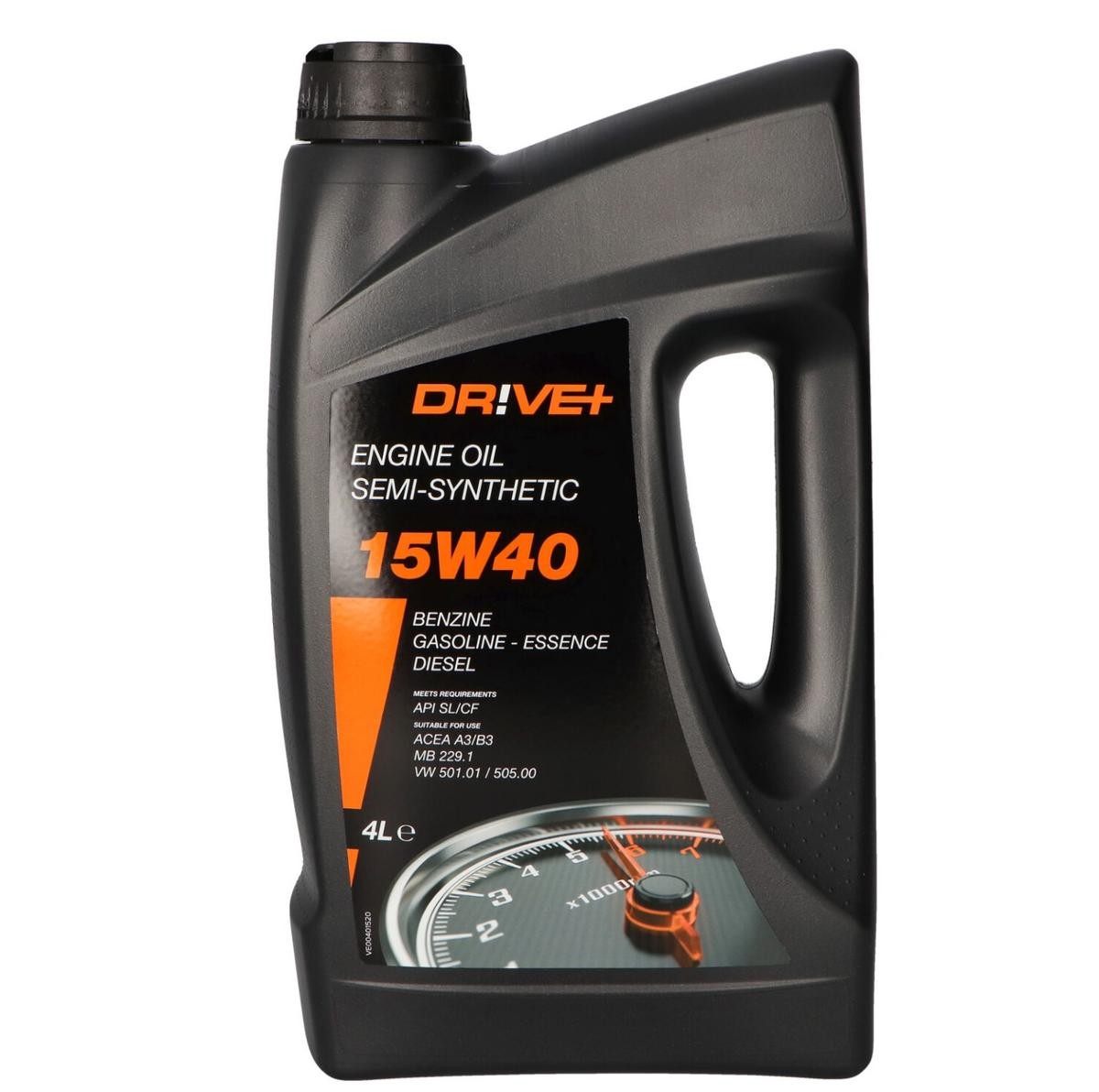 Dr!ve+ SL/CF 15W-40, 4l Motor oil DP3310.10.048 buy