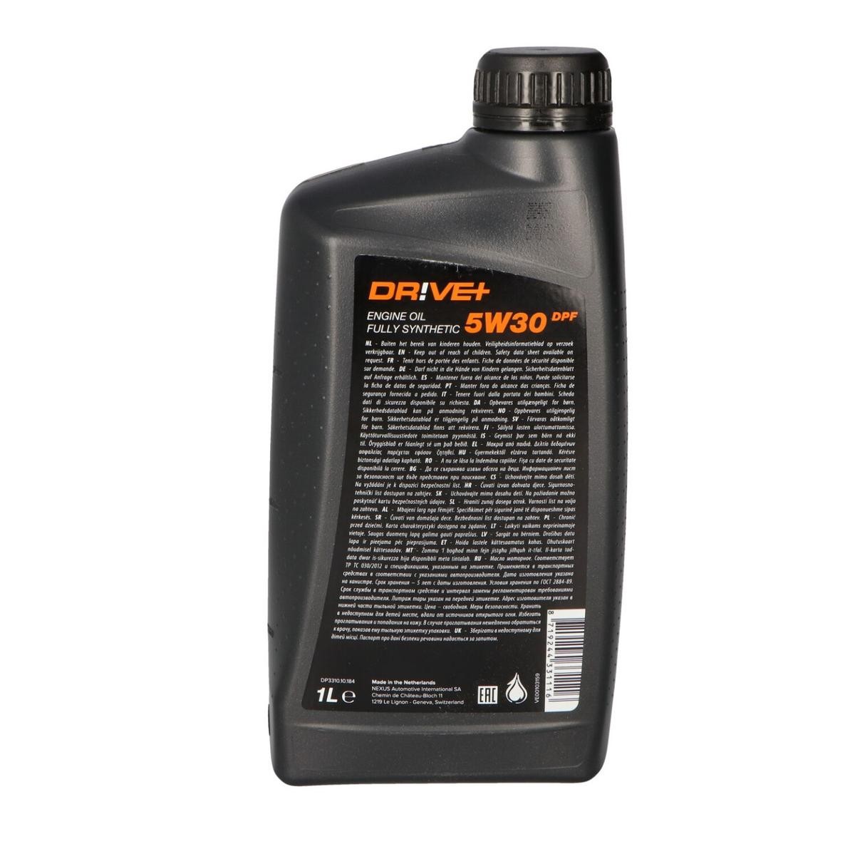 Dr!ve+ Engine oil DP3310.10.184