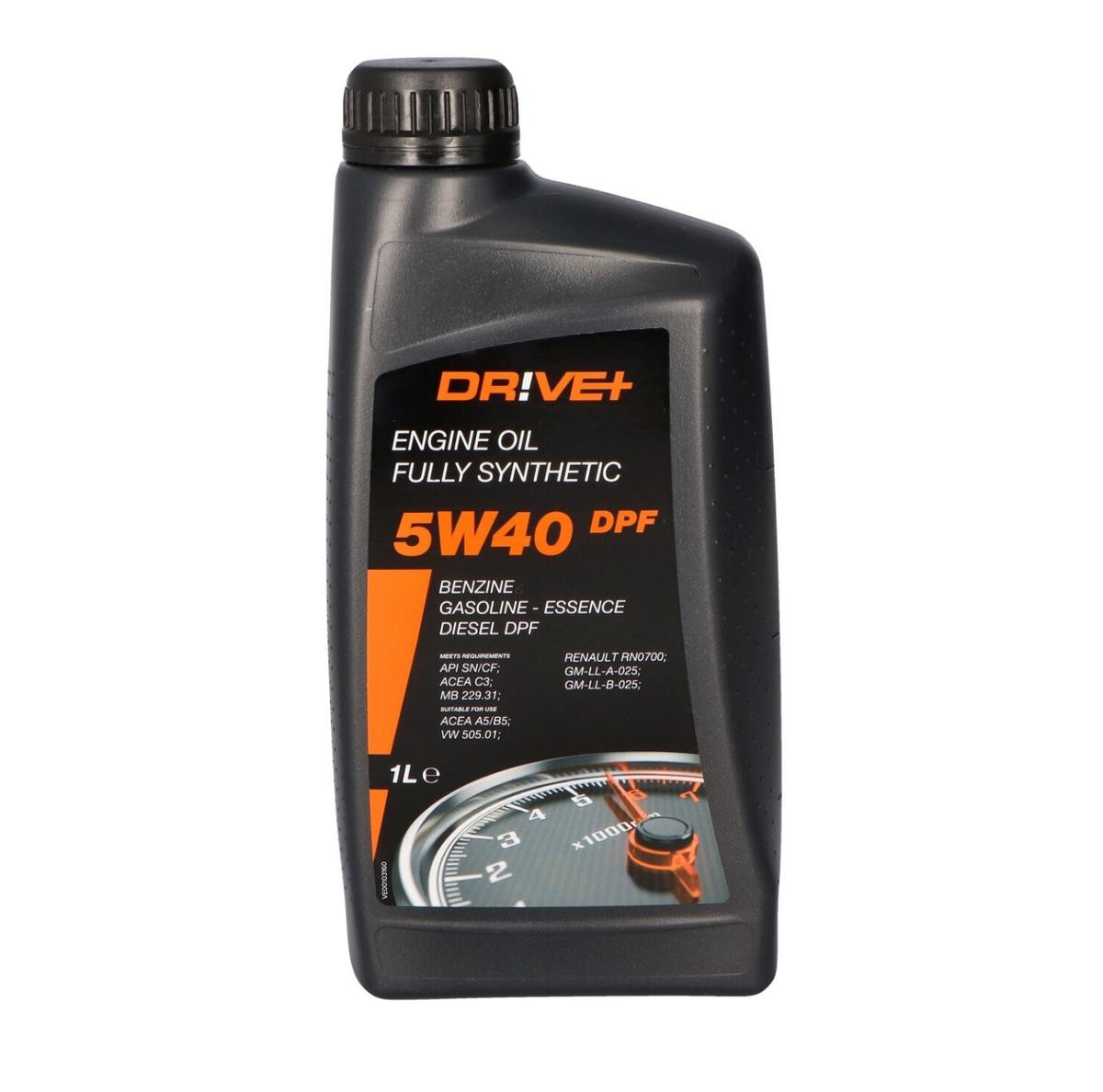 Dr!ve+ DPF 5W-40, 1l Motor oil DP3310.10.190 buy