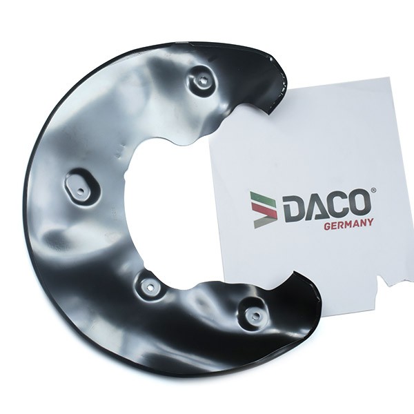 DACO Germany 610218 Splash Panel, brake disc Front Axle Left