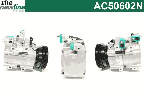 AC50602N The NewLine Riemenscheiben-Ø: 119mm, Anzahl der Rillen: 6 Klimakompressor AC50602N günstig kaufen