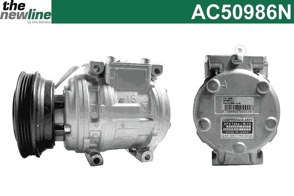 The NewLine AC50986N Ac compressor TOYOTA LAND CRUISER 2003 in original quality