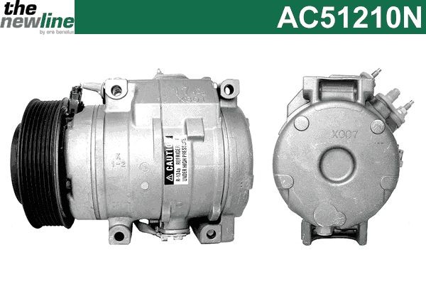 The NewLine AC51210N Air conditioning compressor 10S17C