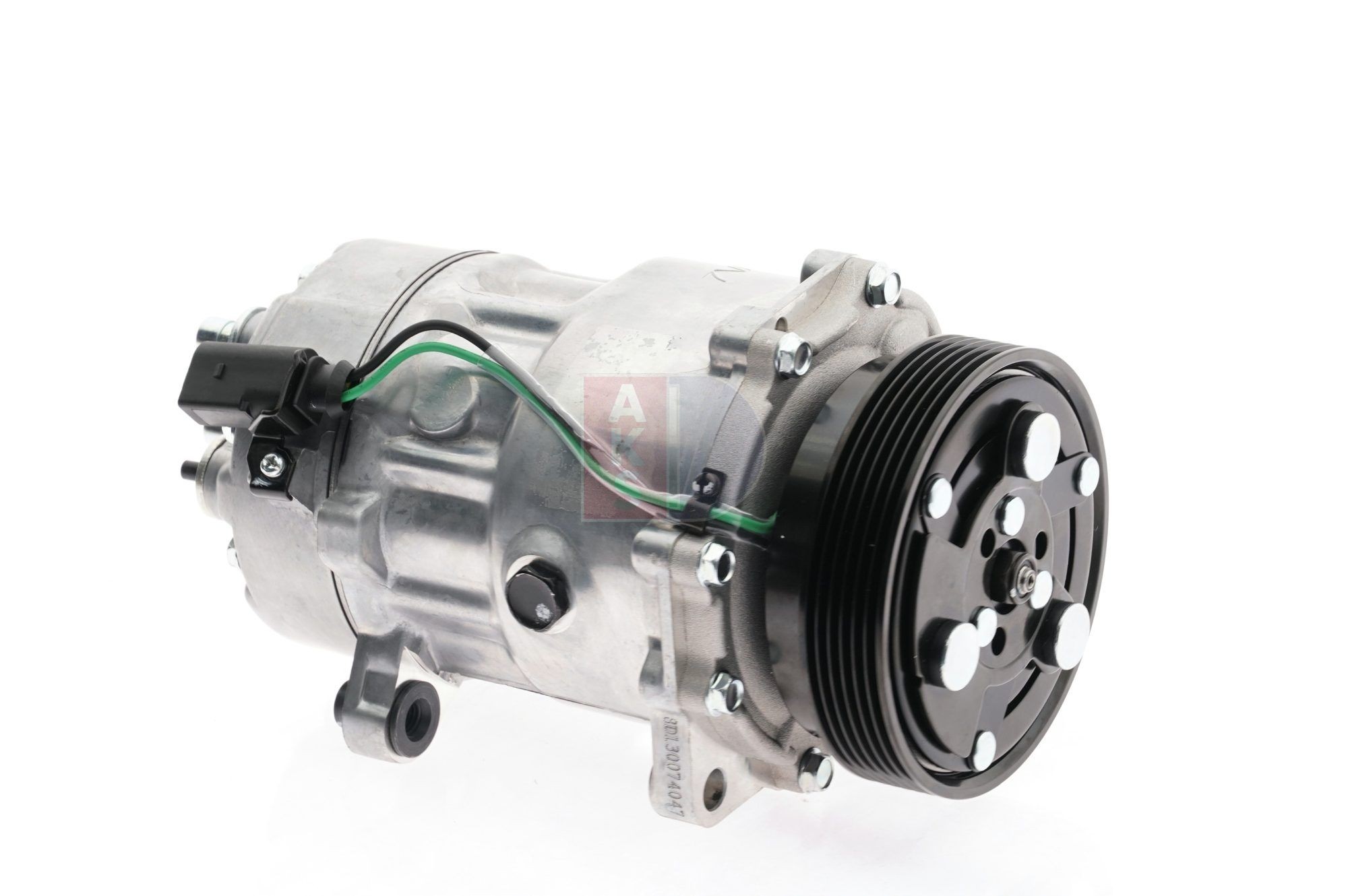 AKS DASIS 851770N Air conditioner compressor SD7V16, 12V, PAG 46, R 134a, with magnetic clutch