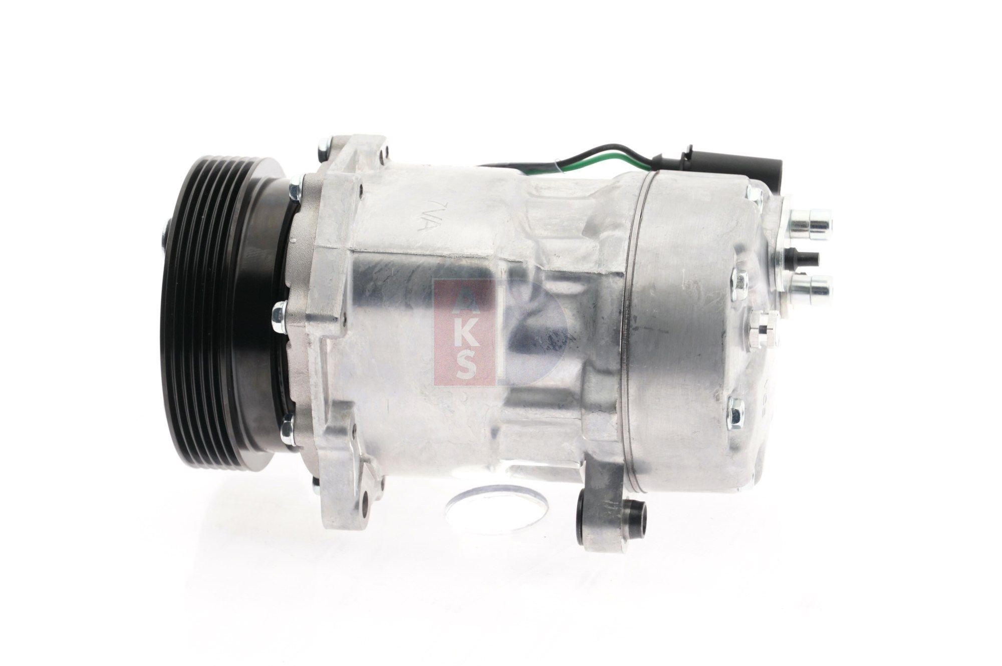 AKS DASIS 851770N Air conditioner compressor SD7V16, 12V, PAG 46, R 134a, with magnetic clutch