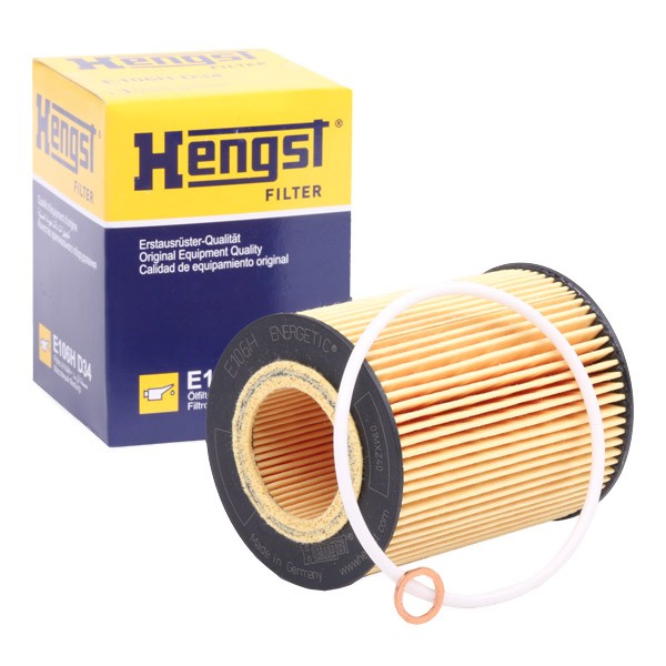 HENGST FILTER Oil filter E106H D34