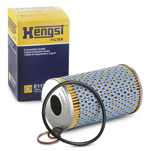 HENGST FILTER Oil filter E117H D07