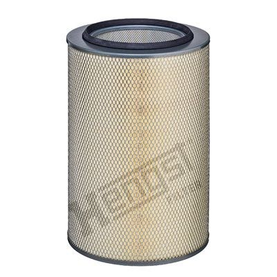 HENGST FILTER E118L02 Air filter 473mm, 302mm, Filter Insert