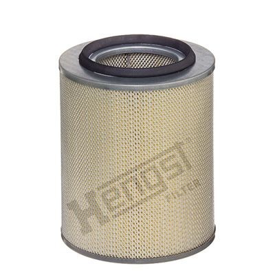 HENGST FILTER E133L Air filter 254, 243mm, 198mm, Filter Insert