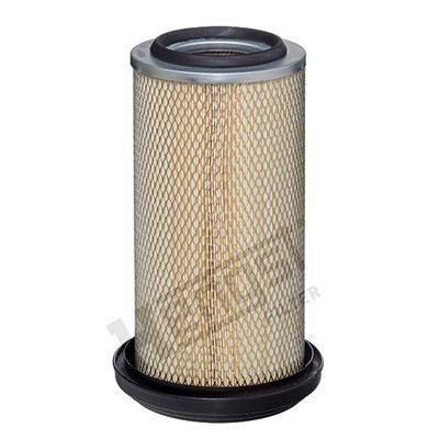 HENGST FILTER E149L Air filter 350, 349mm, 198mm, Filter Insert