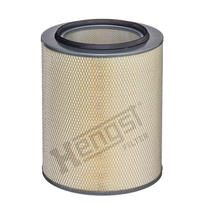 HENGST FILTER E218L Air filter 381mm, 302mm, Filter Insert