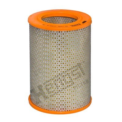 E220L Air filter 10478310000 HENGST FILTER 222mm, 151mm, Filter Insert