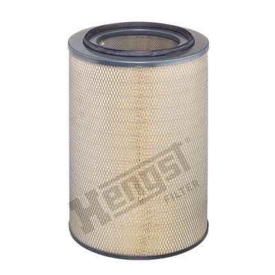 HENGST FILTER E272L Air filter 478mm, 327mm, Filter Insert