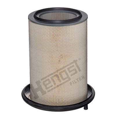 HENGST FILTER E283L Air filter 476mm, 381mm, Filter Insert