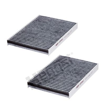10324310000 HENGST FILTER Activated Carbon Filter, 263 mm x 183 mm x 30 mm Width: 183mm, Height: 30mm, Length: 263mm Cabin filter E2919LC-2 buy