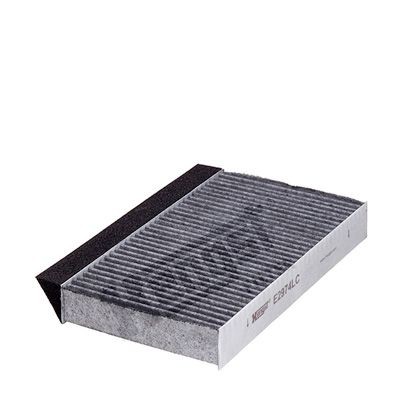 6700310000 HENGST FILTER Activated Carbon Filter, 264 mm x 170 mm x 36 mm Width: 170mm, Height: 36mm, Length: 264mm Cabin filter E2974LC buy