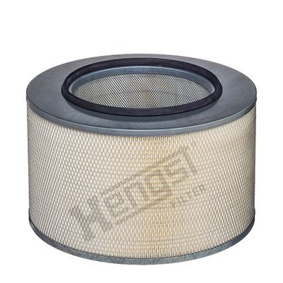 HENGST FILTER E297L Air filter 265mm, 420mm, Filter Insert