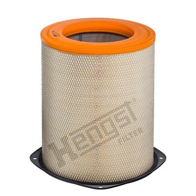 HENGST FILTER E316L Air filter 414mm, 332mm, Filter Insert
