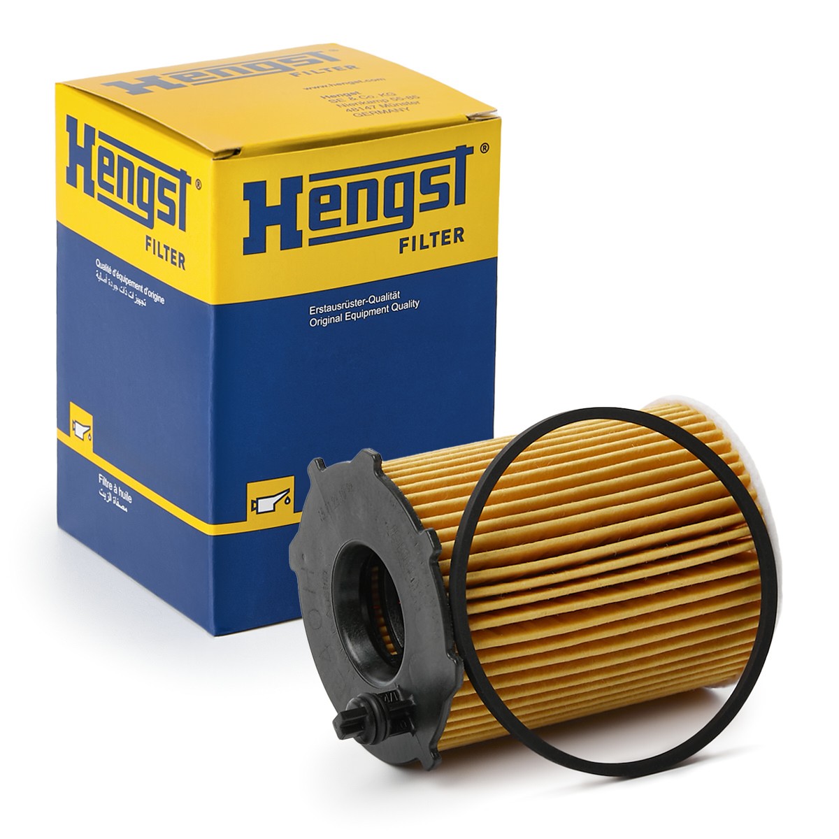 HENGST FILTER E40HD105 Engine oil filter Filter Insert