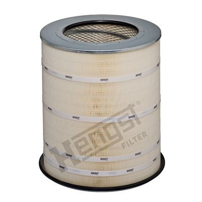 HENGST FILTER E420L Air filter 411mm, 352mm, Filter Insert