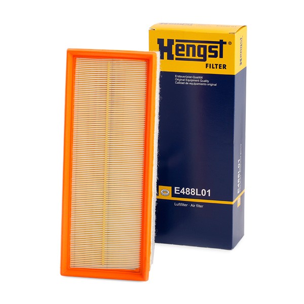 HENGST FILTER Filtre à air VW,AUDI,SKODA E488L01 3703310000,1K0129620E,1K0129620L 5C0129620B,1KD129620E