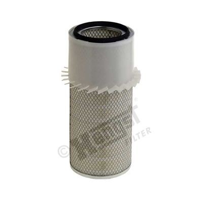 HENGST FILTER E574L Air filter 416mm, 220mm, Filter Insert