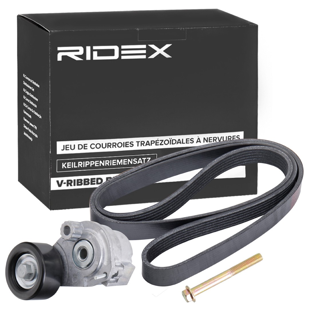 RIDEX 542R0787 V-Ribbed Belt Set
