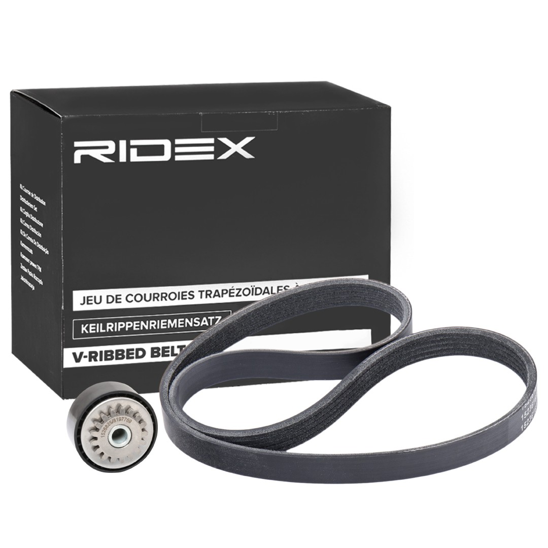 RIDEX 542R0788 V-Ribbed Belt Set