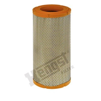 HENGST FILTER E735L Air filter 397mm, 186mm, Filter Insert