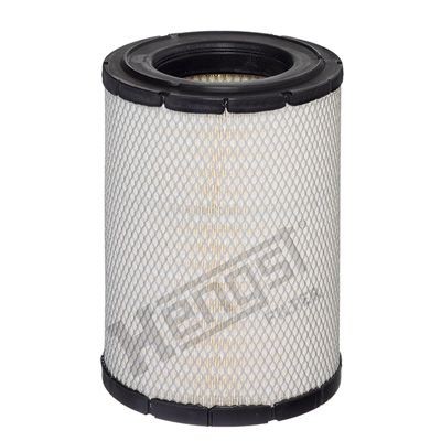 HENGST FILTER E740L Air filter 344mm, 237mm, Filter Insert