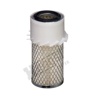 HENGST FILTER E750L Air filter 183mm, 104mm, Filter Insert