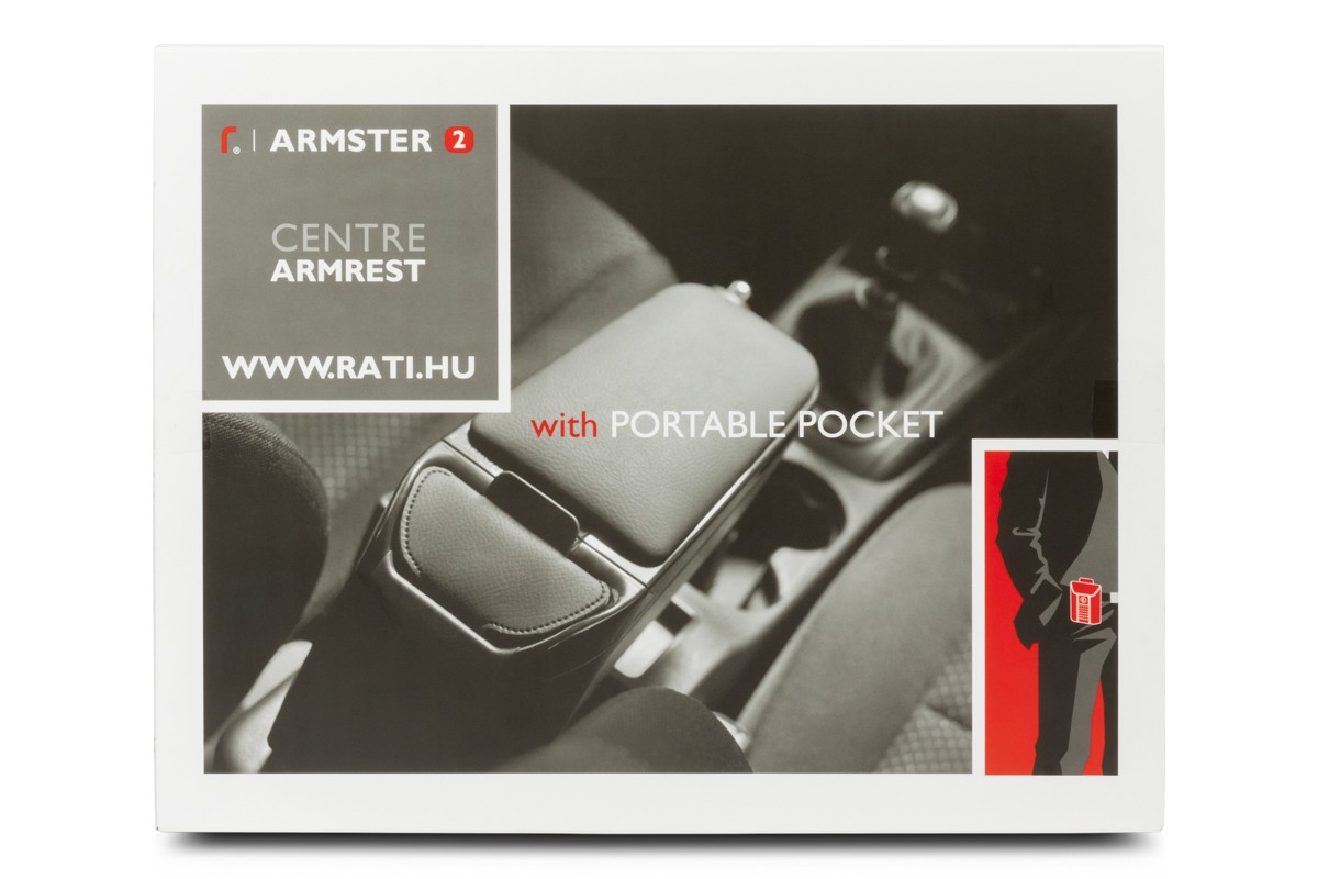 Armlehne für Suzuki Jimny (2019-.) - Rati - Armster S - schwarz