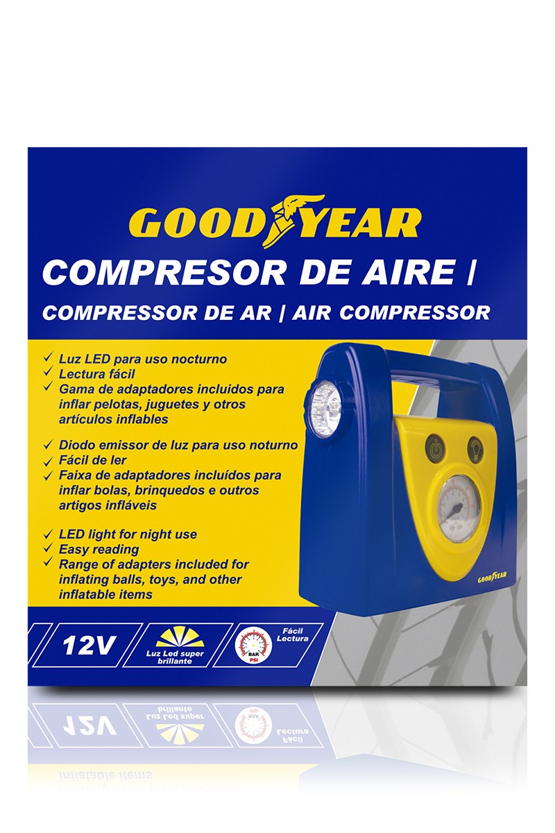 GOD0007 Reifen Kompressor Goodyear Test