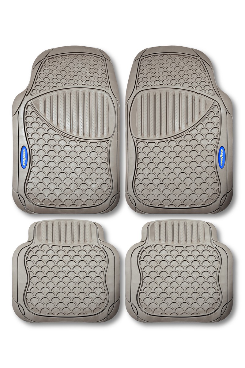 Goodyear PVC, Front and Rear, beige, Universal fit Car mats GOD9022 buy