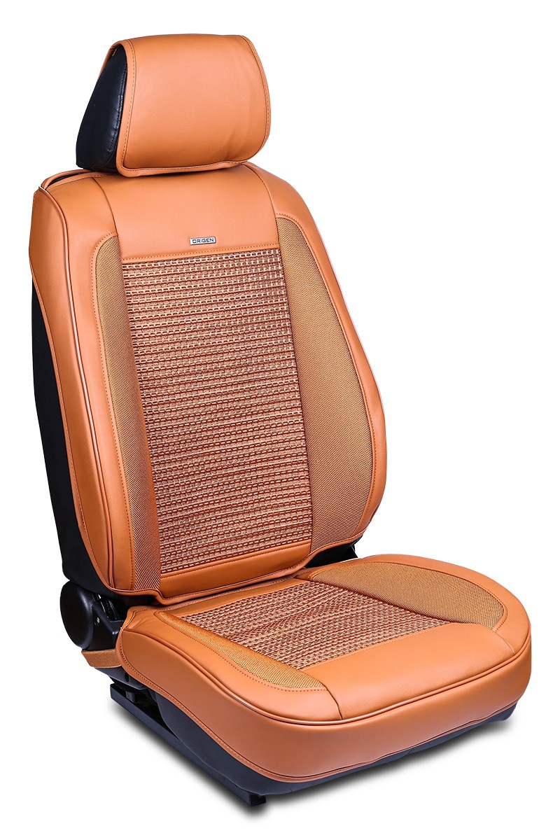 ORG80121 ORIGEN R2 Autositzbezug braun, Polyester, PVC, vorne ▷ AUTODOC  Preis und Erfahrung