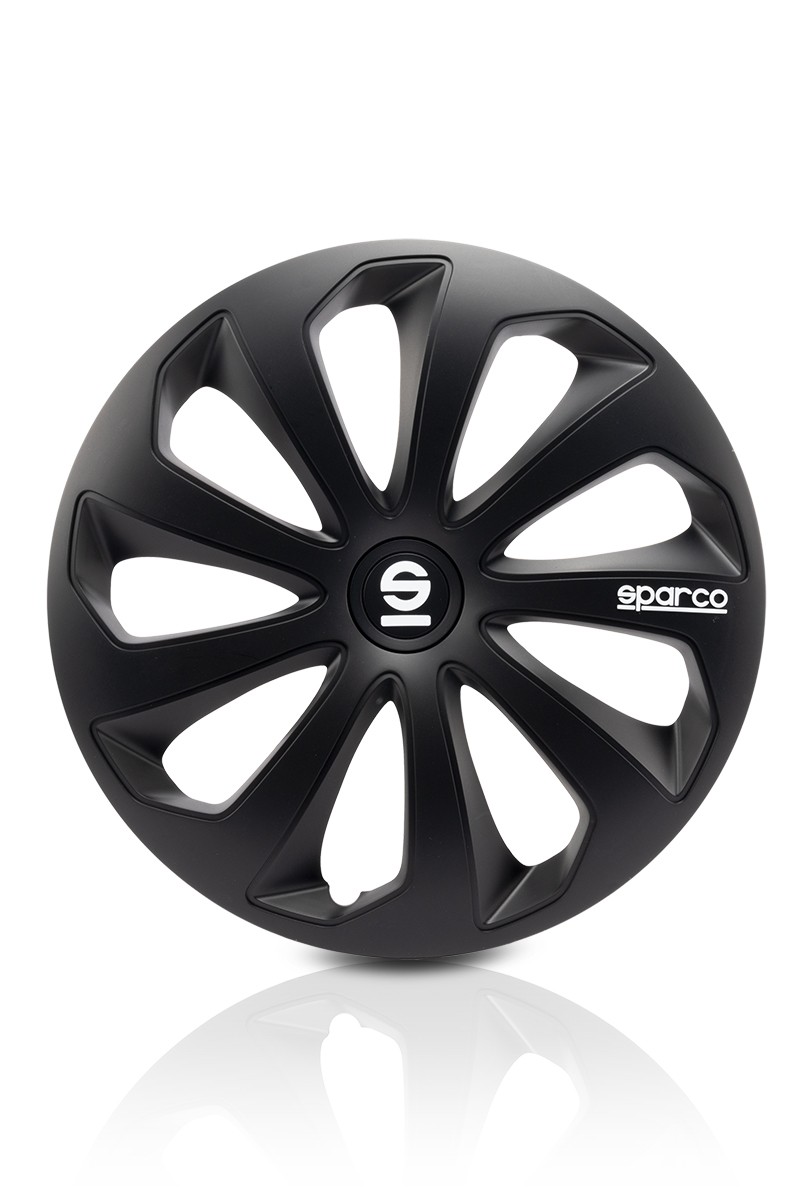SPARCO SPC1470BK Car wheel trims AUDI A6 Avant (4G5, 4GD, C7) 14 Inch black