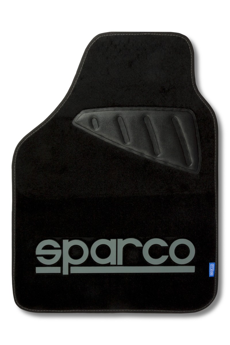 SPC1902 SPARCO Fußmatten Polyester, PVC, Latex, vorne und hinten, grau,  schwarz ▷ AUTODOC Preis und Erfahrung