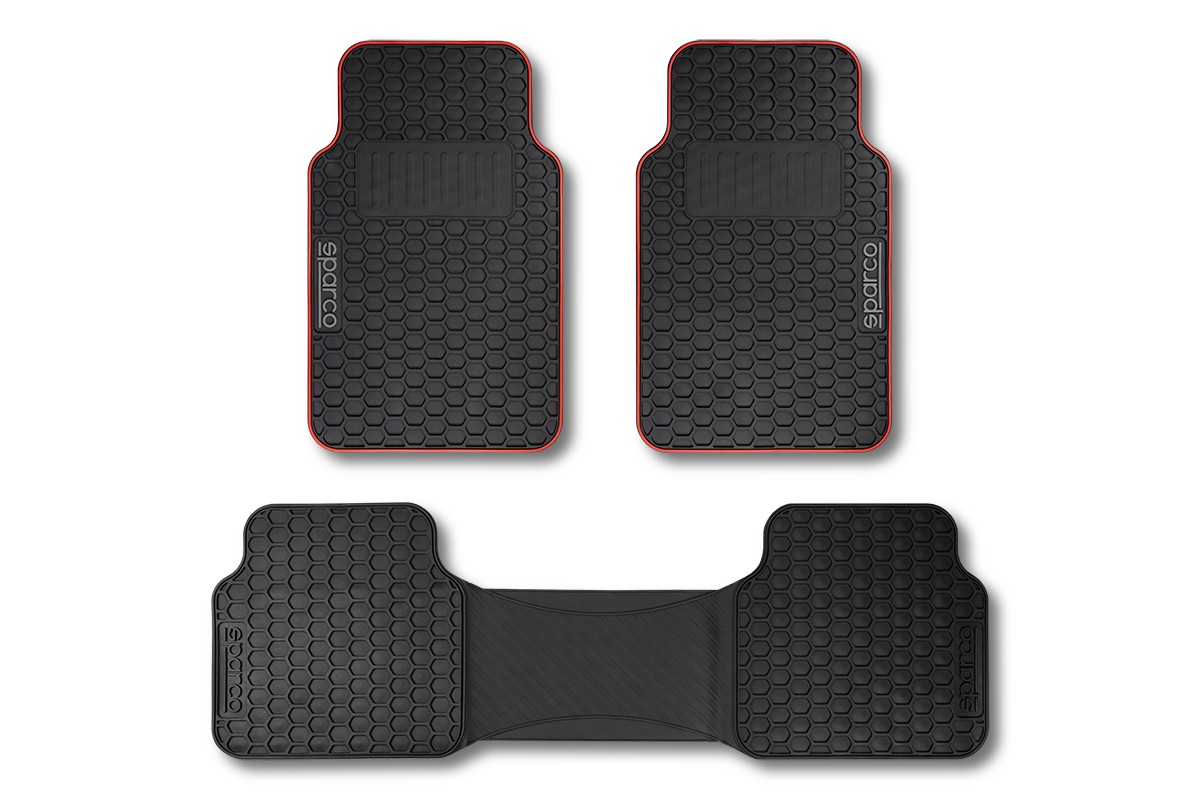 Car mats Red SPARCO F500 SPCF500RD