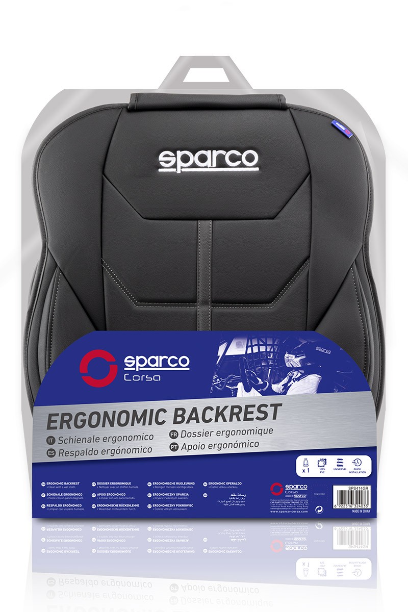 SPARCO FERRARA SPCS414GR Autositzauflage PVC, Baumwolle ▷ AUTODOC Preis und  Erfahrung