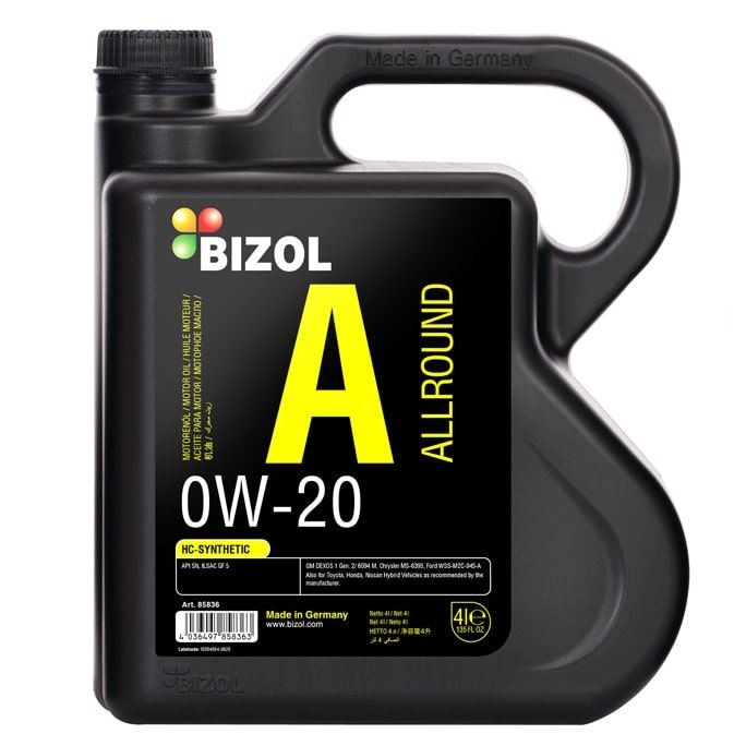 Acquisto Olio motore BIZOL 85836 ALLROUND 0W-20, 4l