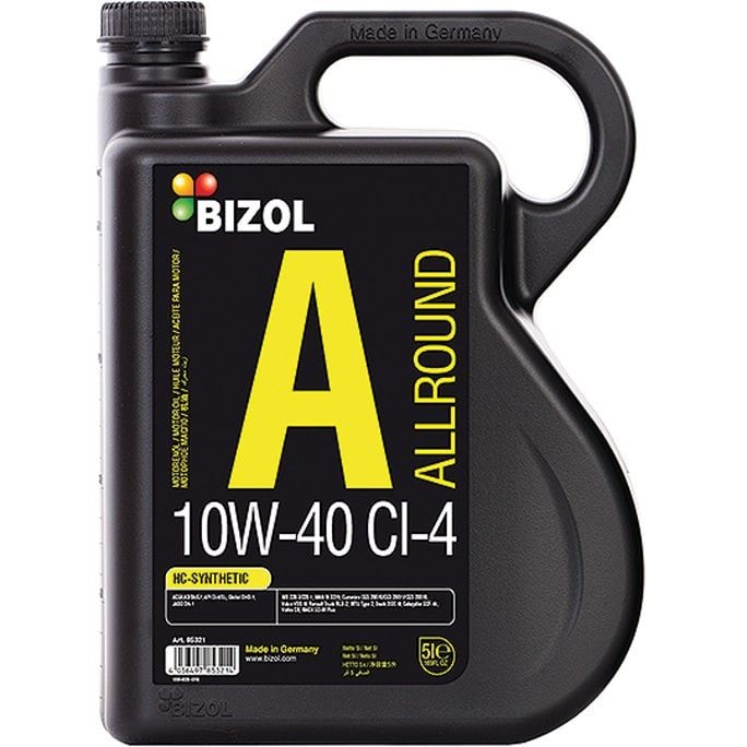 Buy Engine oil BIZOL diesel 85321 ALLROUND 10W-40, 5l