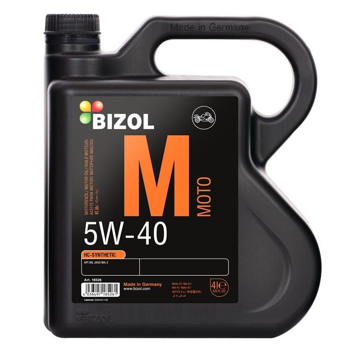 Buy Car oil BIZOL diesel 18526 MOTO 5W-40, 4l