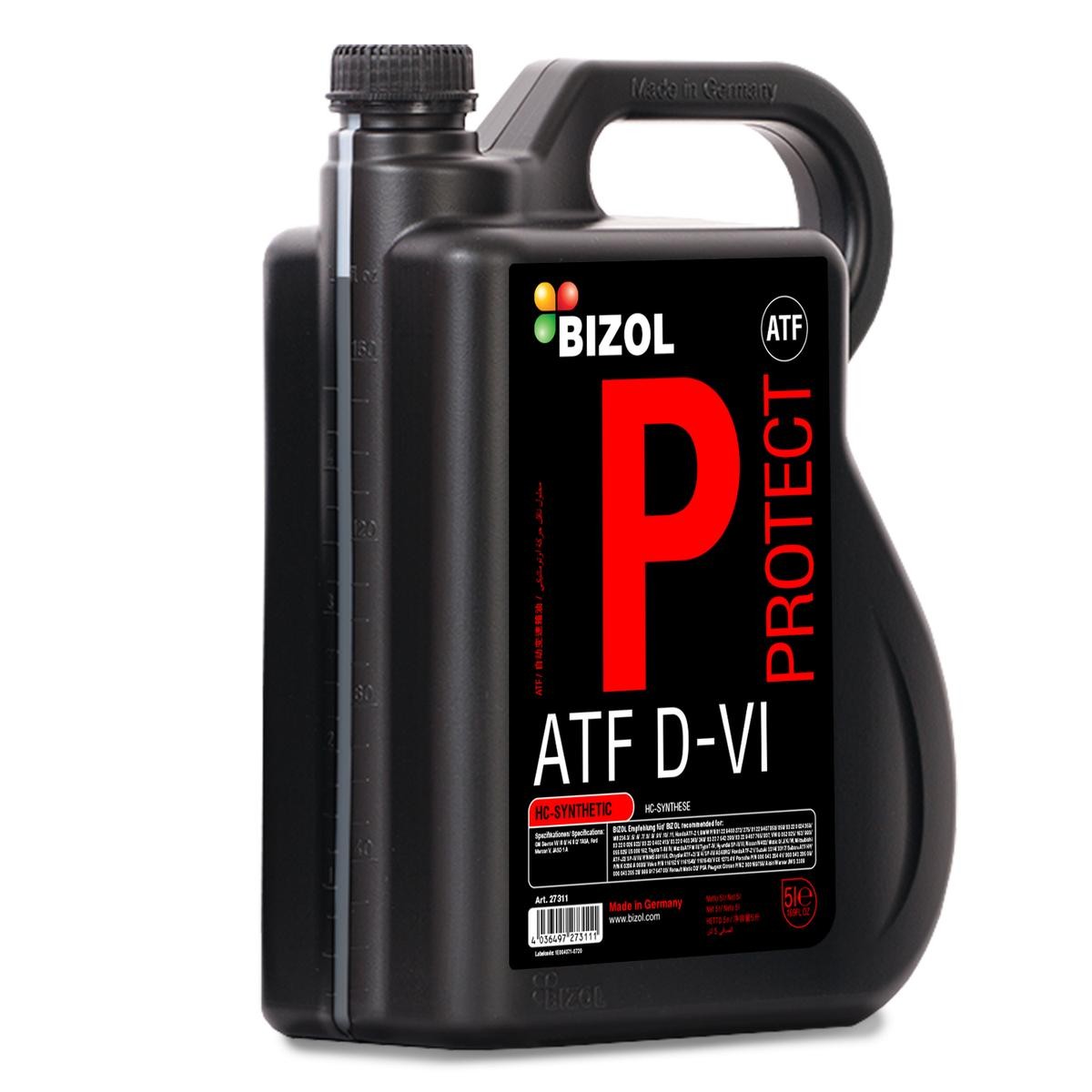 BIZOL Protect ATF D-VI 27311 Automatic transmission fluid 83 22 7 542 290
