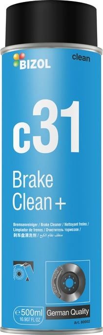 BIZOL Brake Clean+, c31 80002 Brake cleaner spray aerosol, Capacity: 500ml, Sprayable