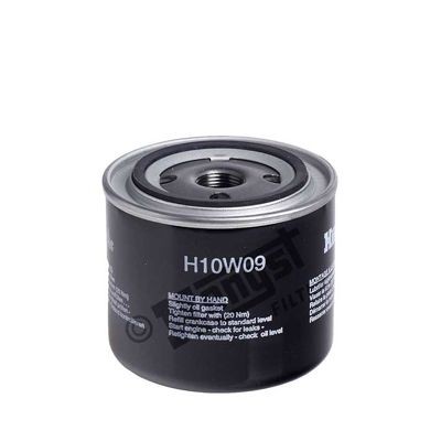 HENGST FILTER H10W09 Oil filter M20x1,5, Spin-on Filter